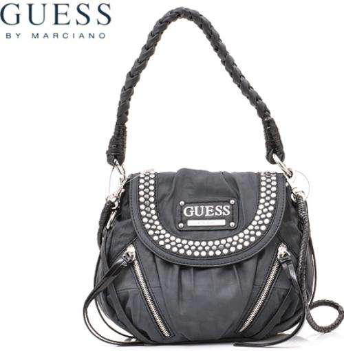 ***100% A U T H E N T I C ***  Guess Handbag Sonar Black